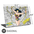 DC Comics Wonder Woman Classic Action Pose Universal Laptop 15in (12.2 x 8.8in) Skin